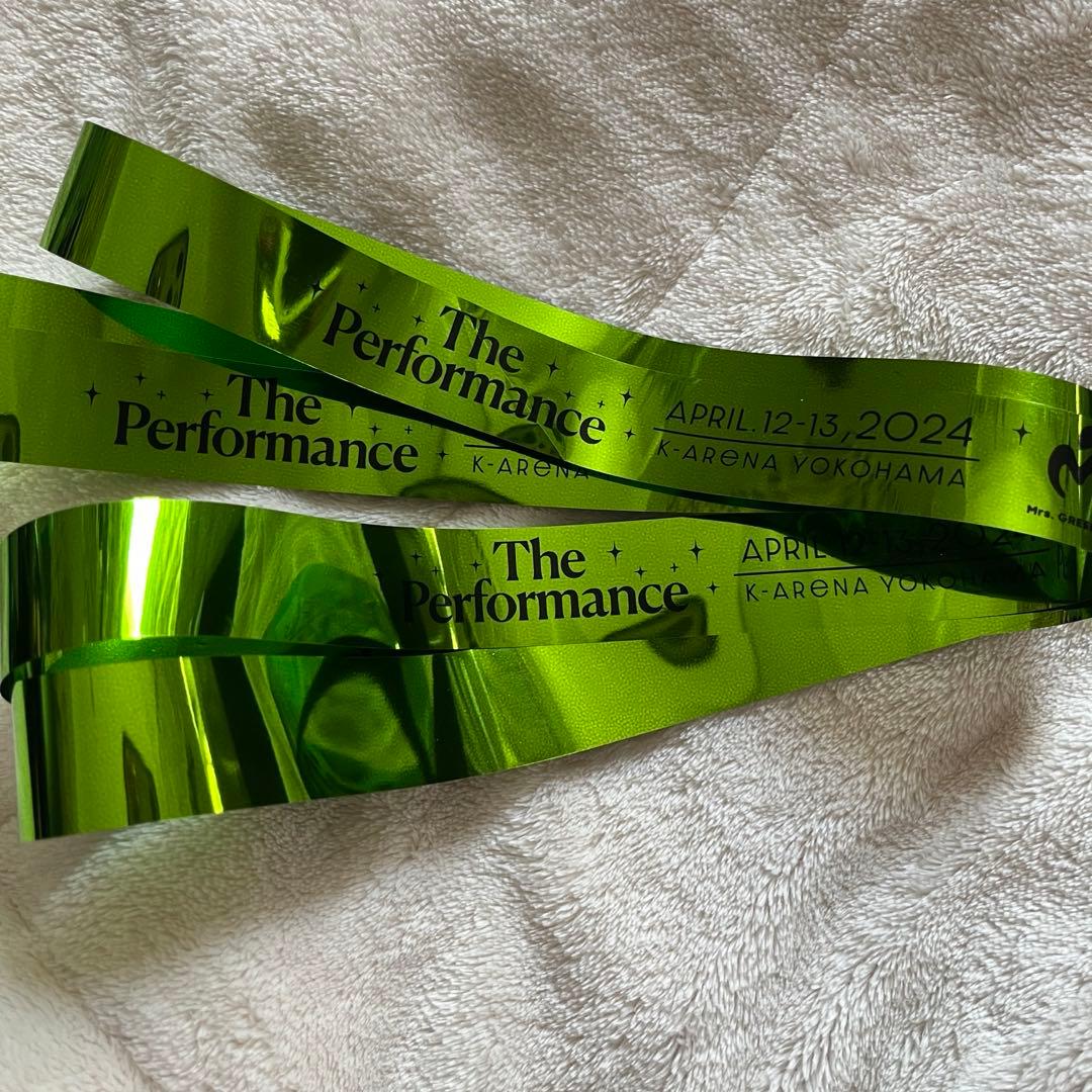 Mrs.GREEN APPLE NiziU 銀テープ - メルカリ