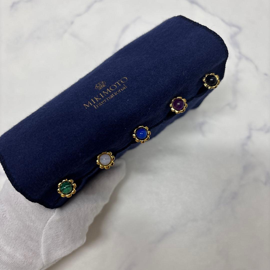 0401 ミキモト　半貴石　フルーツピック　希少　未使用　※値下げ不可.