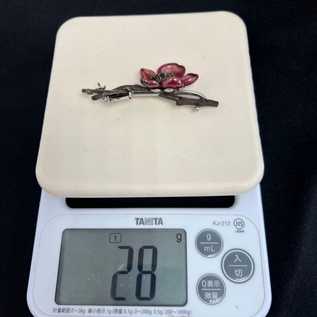 極上金工 銀細工ブローチ 28g 東Y8-0129☆2F - メルカリ