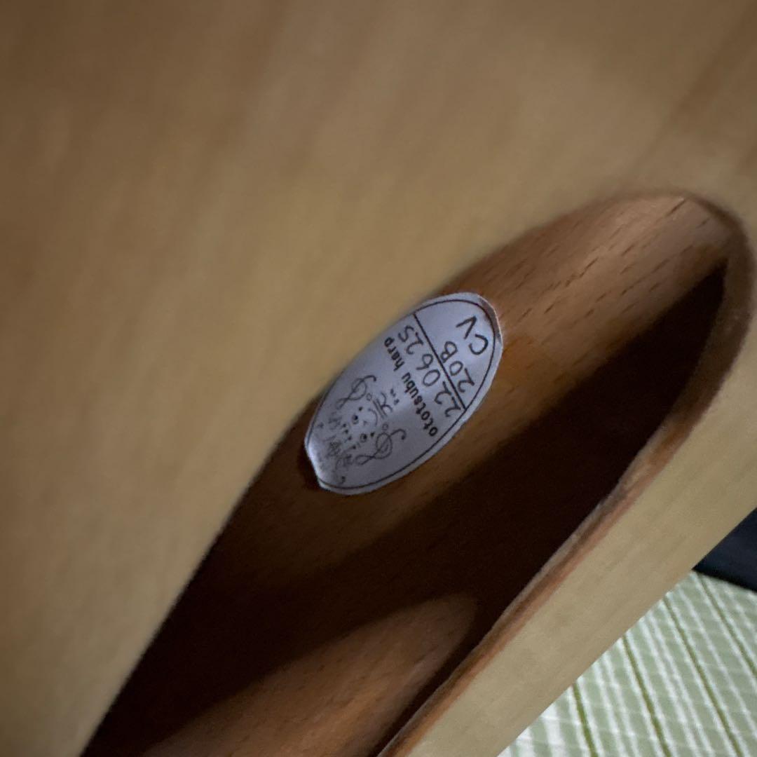 OTOTSUBU 20弦 ハープ ケース付 楽器竪琴オトツブおとつぶ