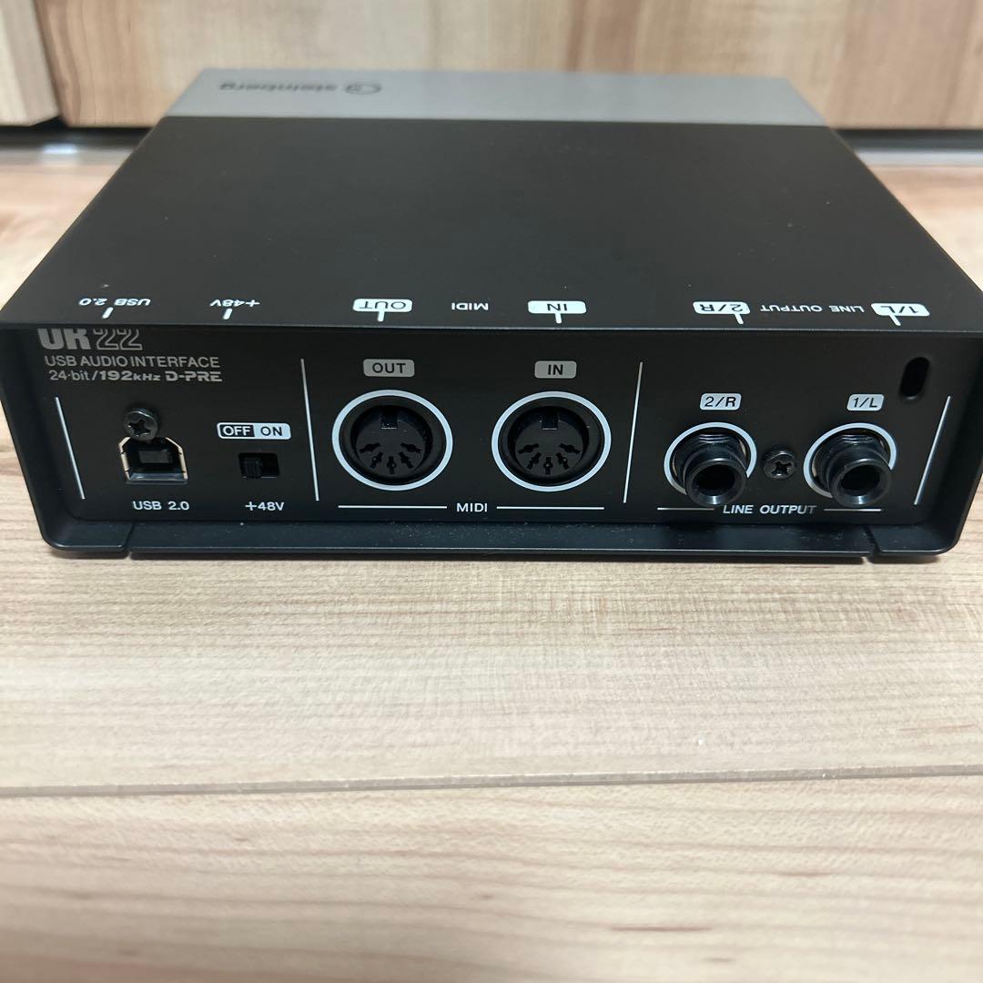 Steinberg UR22C オーディオインターフェイス　本体のみ