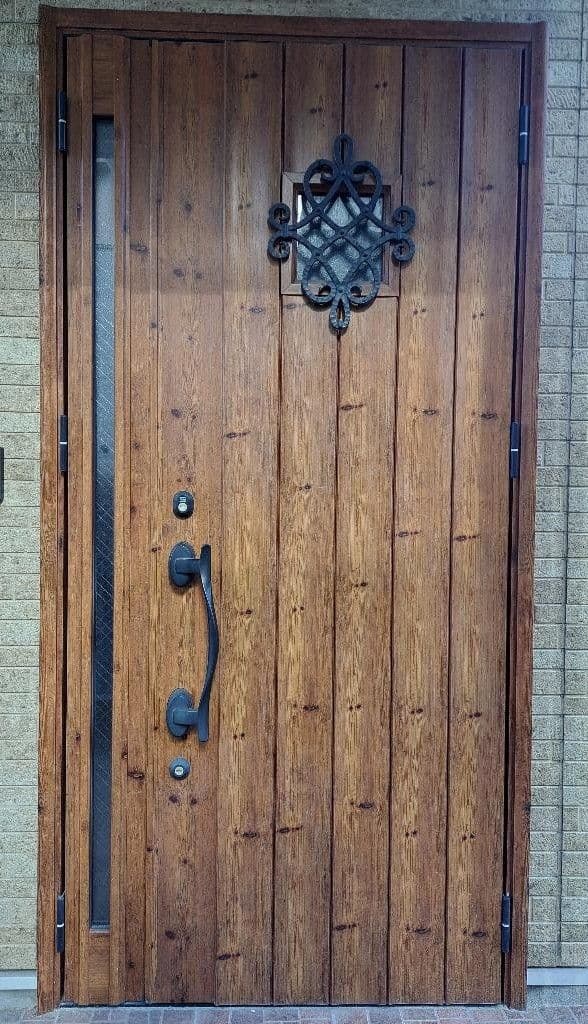 LIXIL　玄関ドア　アイアン製装飾フック ブラック