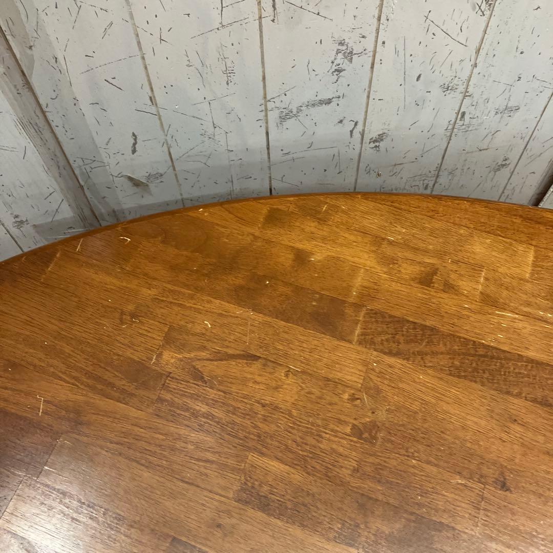 北欧レトロ 天然木製ビーンローテーブル センターテーブル リフトテーブル 昇降式