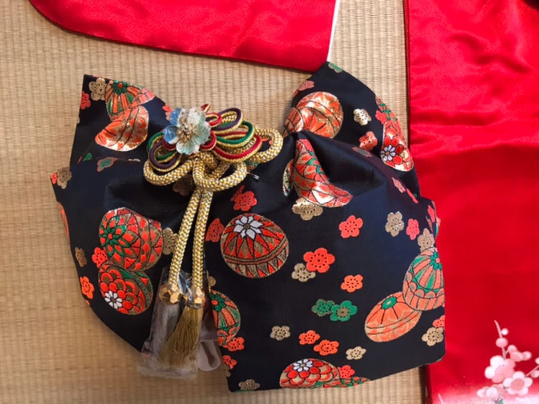 お値引　七五三 着物 作り帯セット