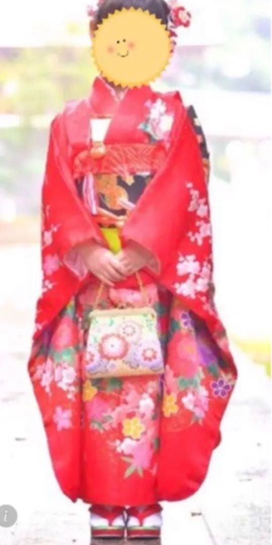 お値引　七五三 着物 作り帯セット