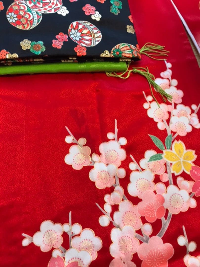 お値引　七五三 着物 作り帯セット