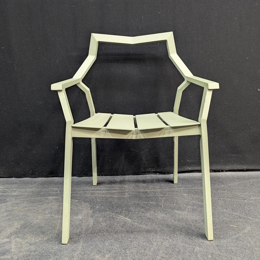 ジゼル　クン　アルミ　4脚　スタッキング　ガーデンチェア　イス　椅子　チェア　C