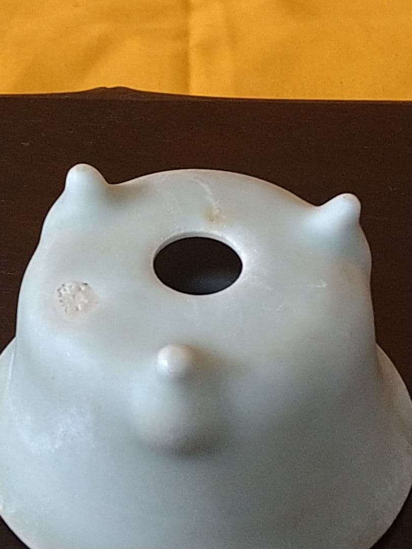 盆栽鉢　盆栽小鉢　落款屯洋 外縁青磁丸鉢