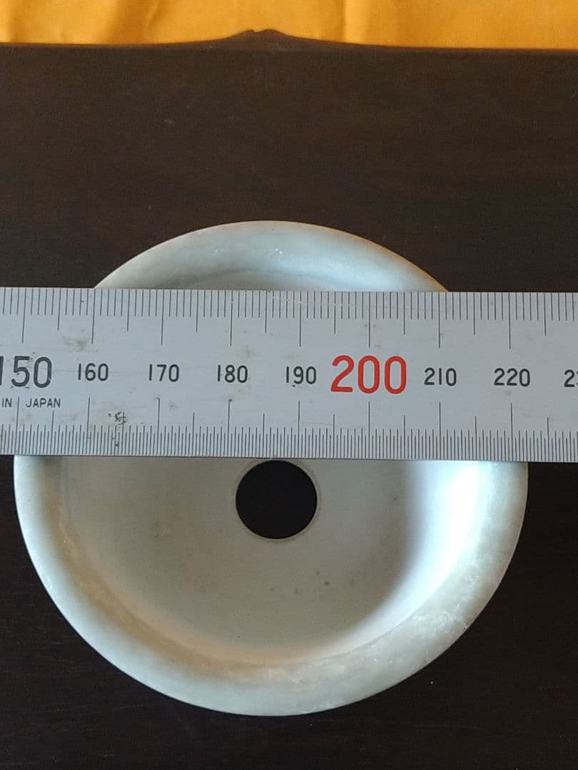 盆栽鉢　盆栽小鉢　落款屯洋 外縁青磁丸鉢