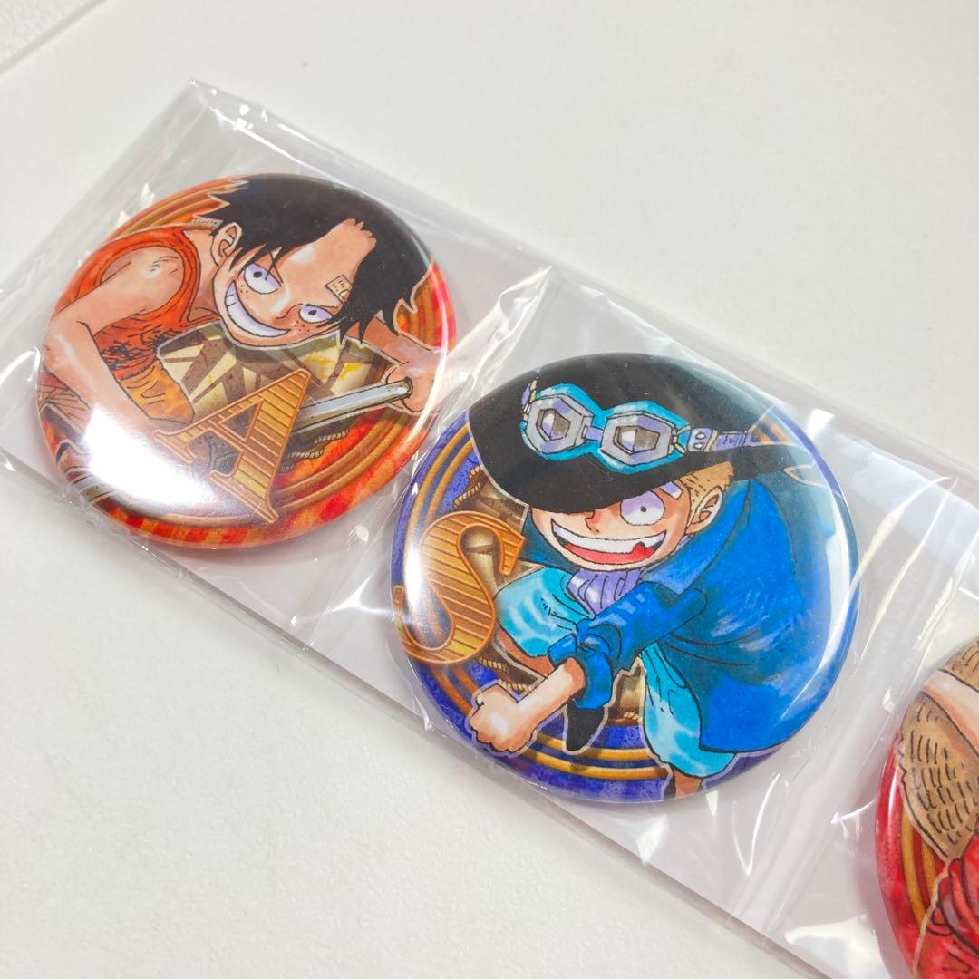 ワンピース☆三兄弟セット☆ジャンプフェスタ☆缶バッジ☆トートバッグ