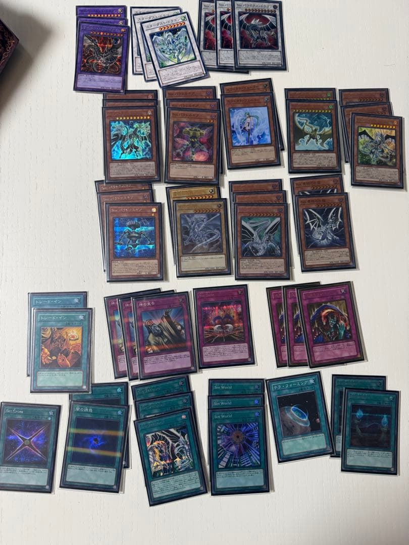 値下げ可】遊戯王 引退 デッキ 蟲惑魔 ウィッチクラフト sin まとめ