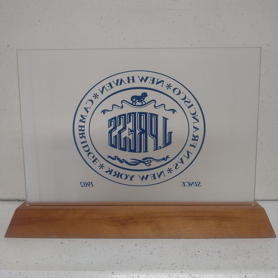 【 J.PRESS 】　Jプレス アクリル　ディスプレイスタンド オブジェ　置物