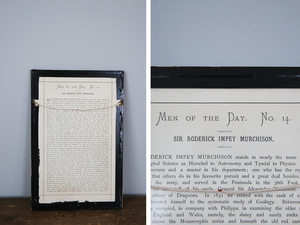 英国アンティーク古いパロディプリント絵/壁飾り/ウォールアート(87