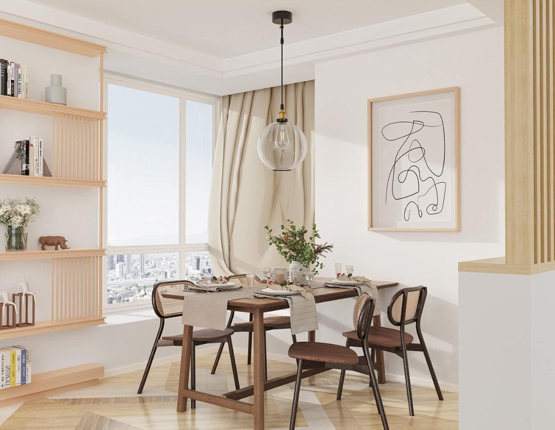 ガラスペンダントライト 北欧スタイル 美しいデザイン