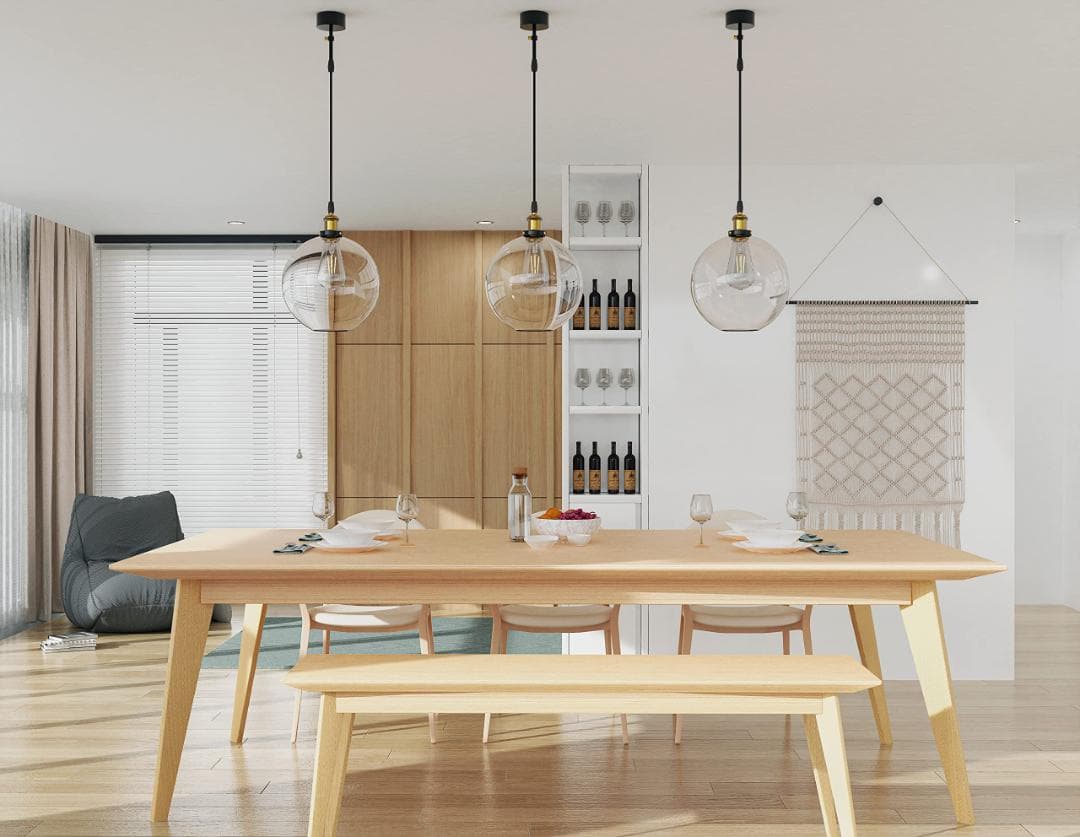 ガラスペンダントライト 北欧スタイル 美しいデザイン