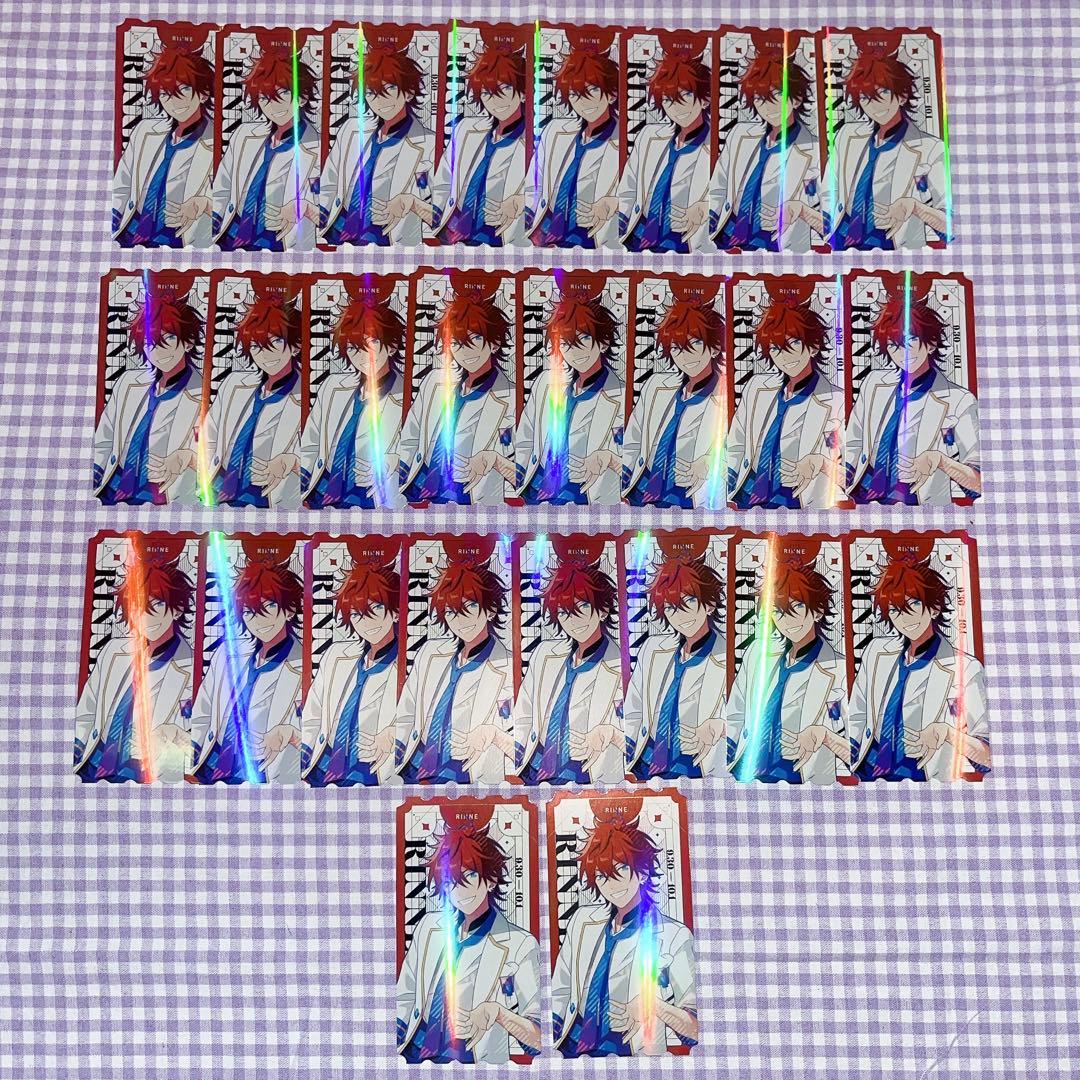 天城 燐音 あんスタ スタフォニ 缶バッジ チケット風ホロカード