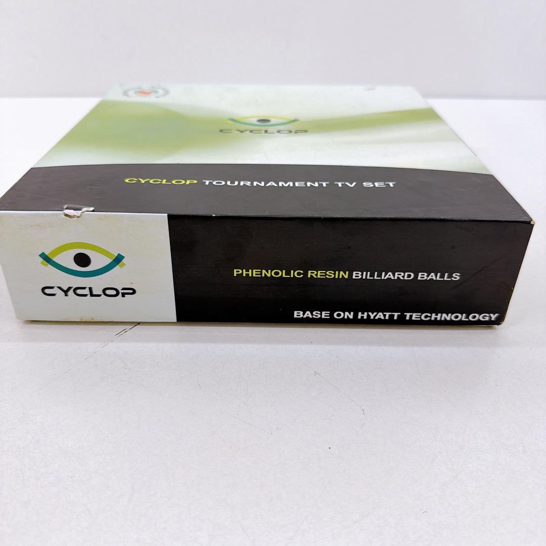 【良品】ビリヤード サイクロップ CYCLOP トーナメントTVボール