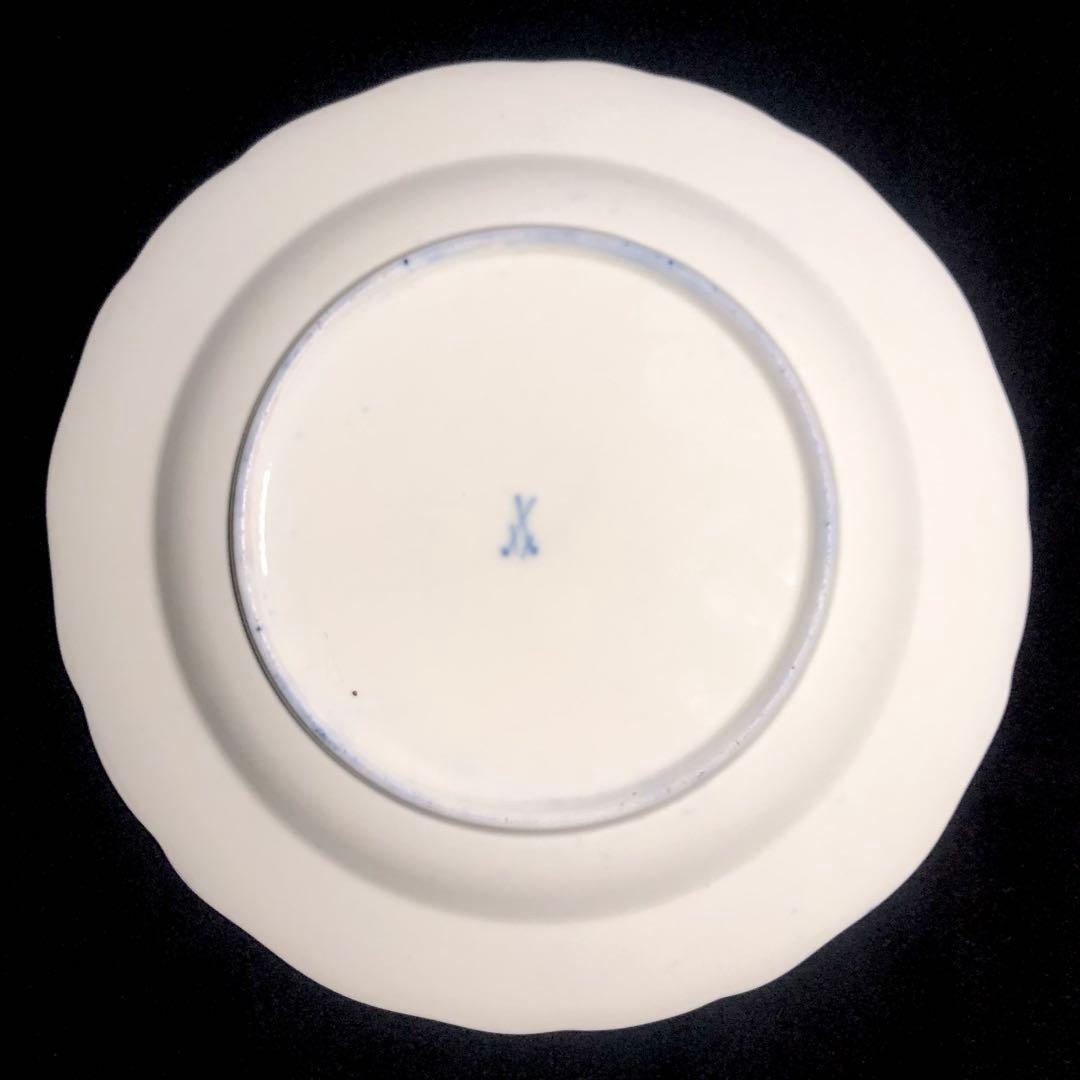 Meissen古マイセン/※ 1級品 大皿 ワトー 上級作品　美品