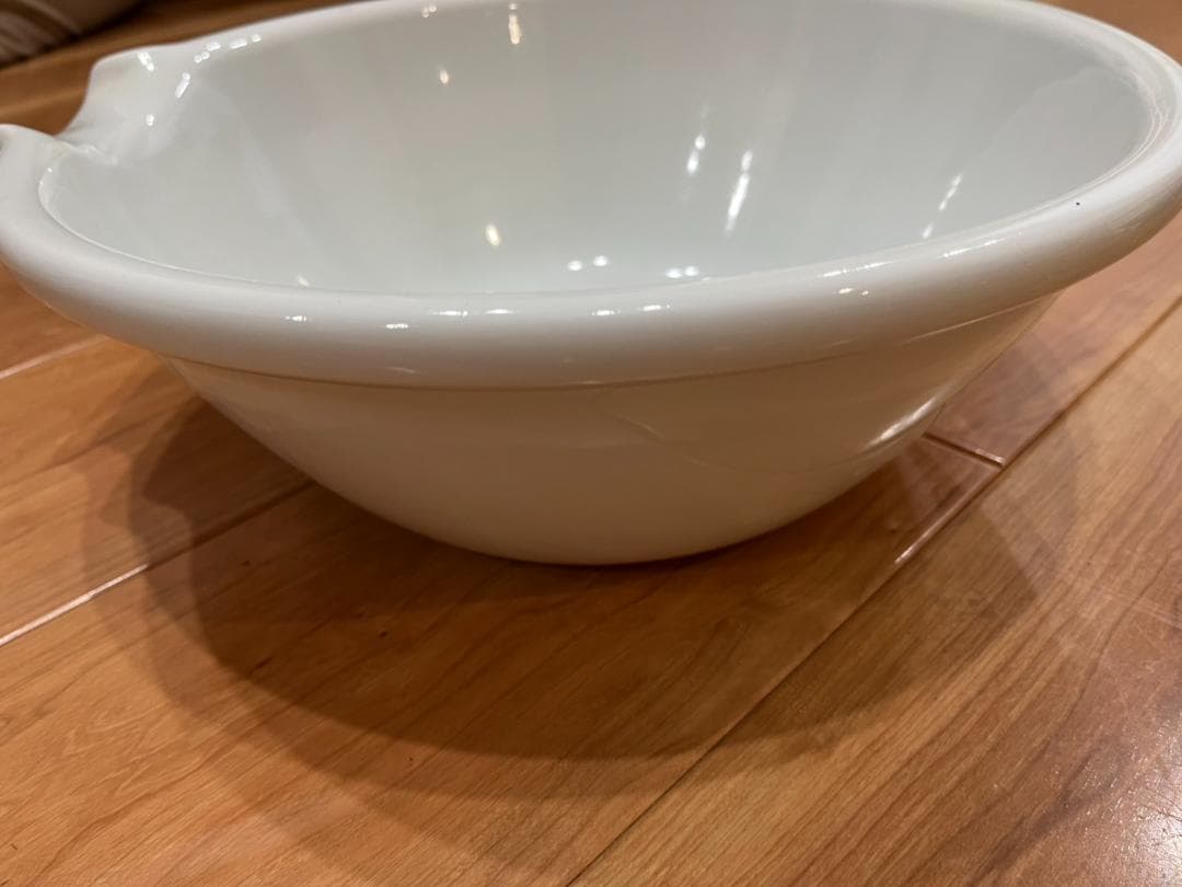 北欧ビンテージ エスラウ社 ESRAU ホワイト 大皿 極希少品 ぽってり