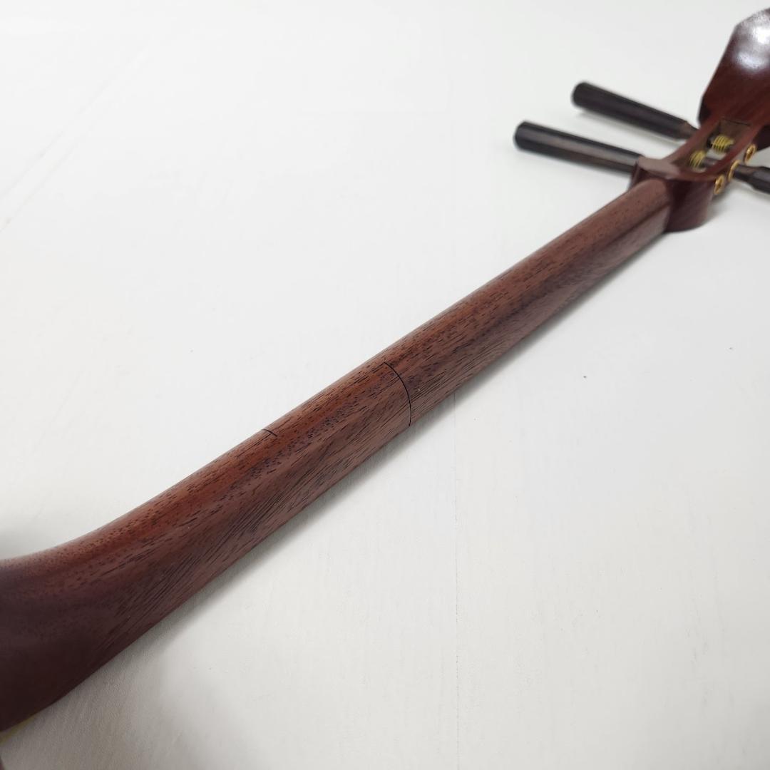 和胡弓 和楽器 弓奏三味線 木製弦楽器 替弦付 日本伝統楽器　本体のみ