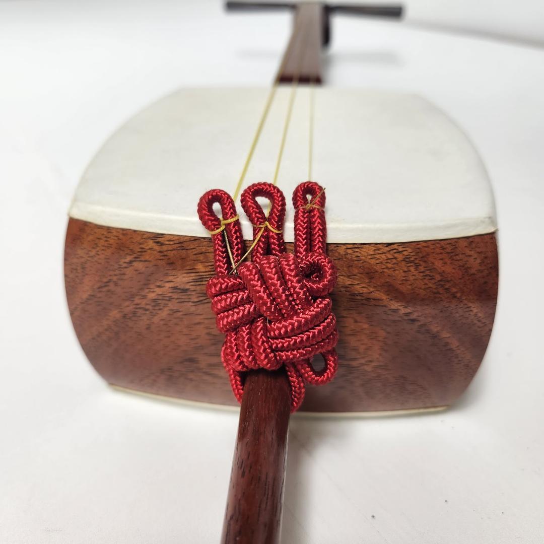 和胡弓 和楽器 弓奏三味線 木製弦楽器 替弦付 日本伝統楽器　本体のみ