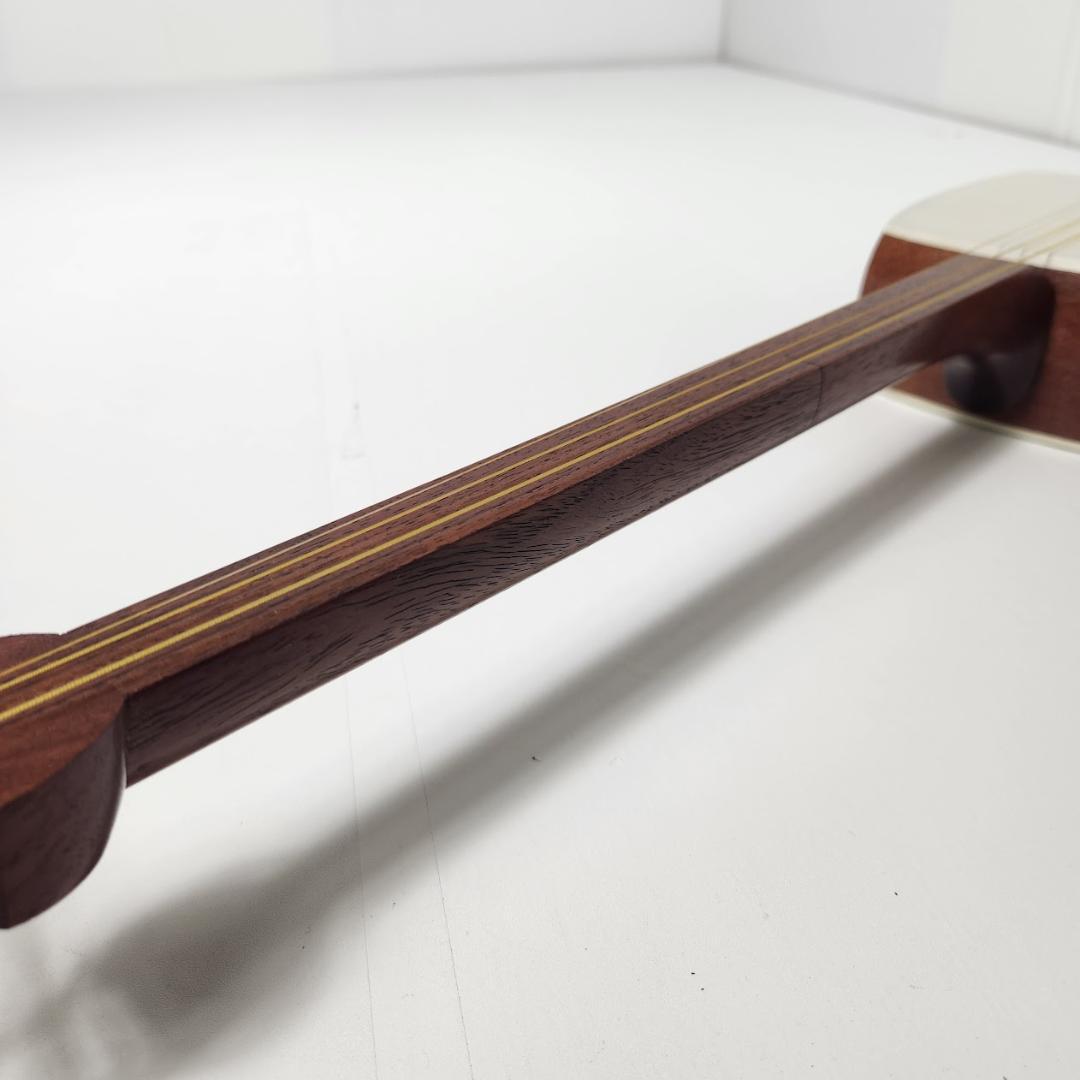 和胡弓 和楽器 弓奏三味線 木製弦楽器 替弦付 日本伝統楽器　本体のみ