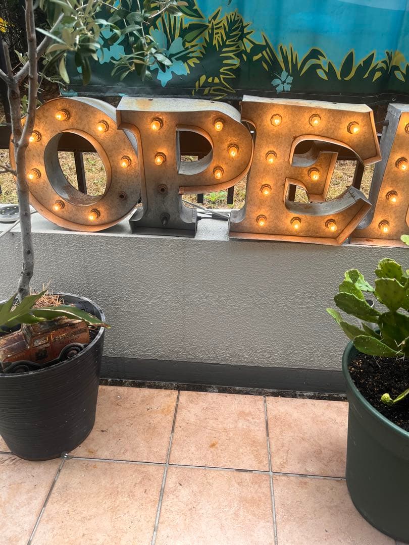 インダストリアル　アメリカン電飾サインライト