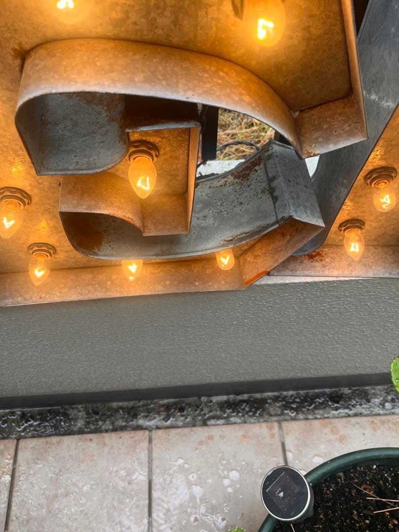 インダストリアル　アメリカン電飾サインライト