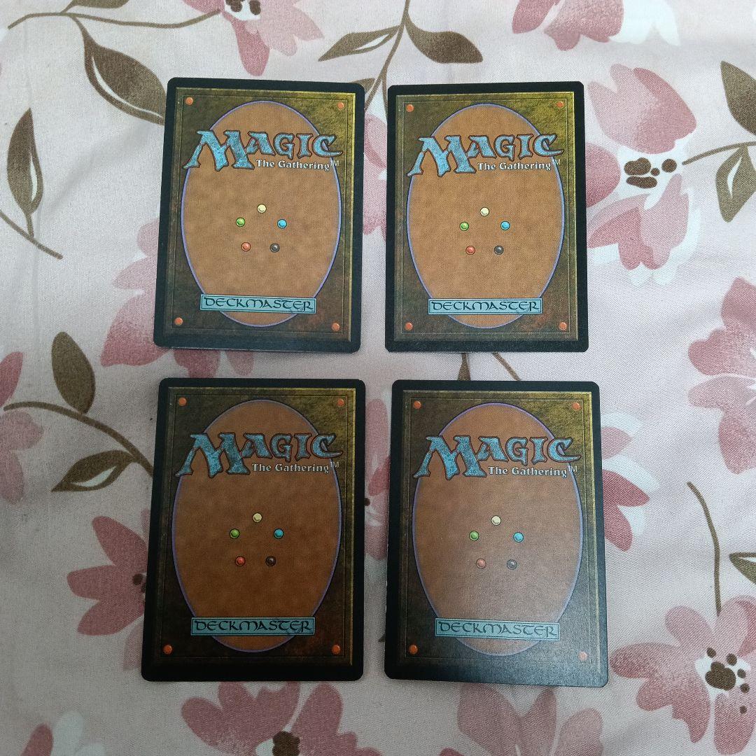 4枚セット】【再録禁止カード】魔の魅惑TMP版 英語版 - メルカリ