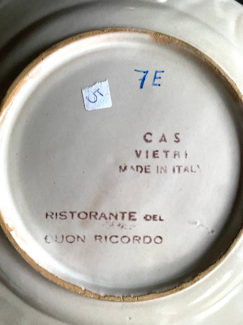 ブオンリコルド　イタリア製絵皿　Gambrinus