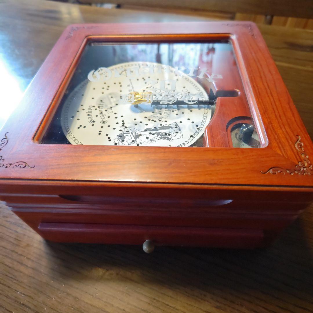 [ジャング品] 木製のディスクオルゴールディスク 5枚付き