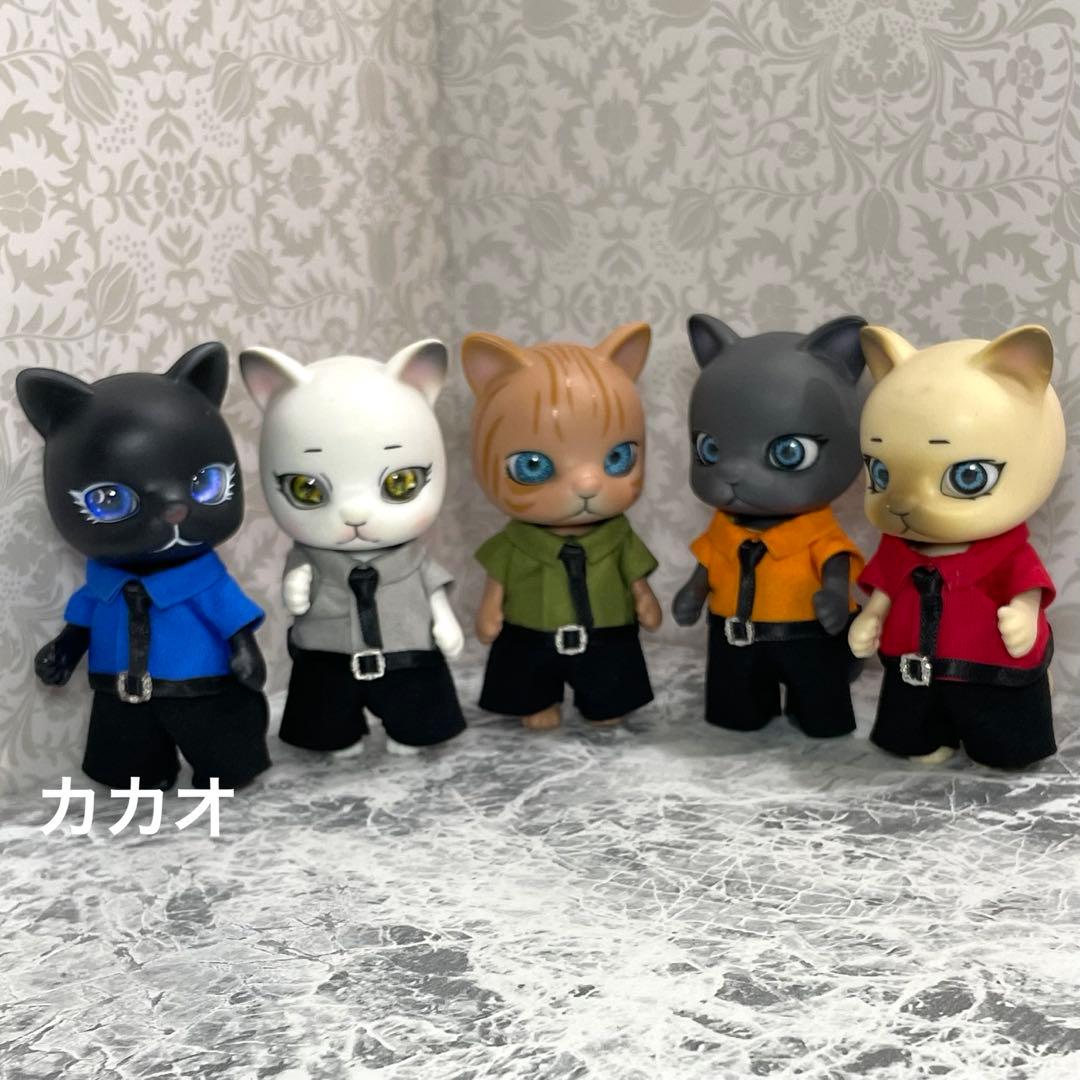 Ma-jet.様専用オーダーページ カプセルドールネコ アウトフィット 黒スーツ