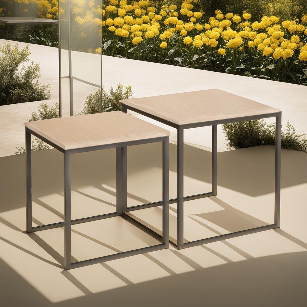 2個セット ネストテーブル 木製 おしゃれ サイドテーブル