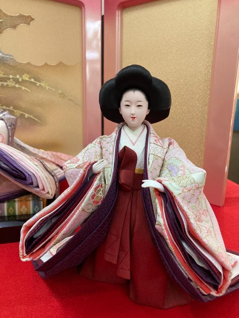 C7−2 訳あり特価 ひな人形 三人官女のみ 雛人形三人官女 雛人形三段