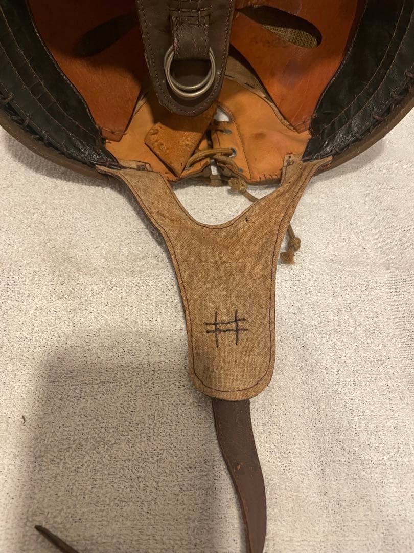 曹*集様 希少価値大！昭和19年製　旧日本陸軍戦車帽　夏用　大号