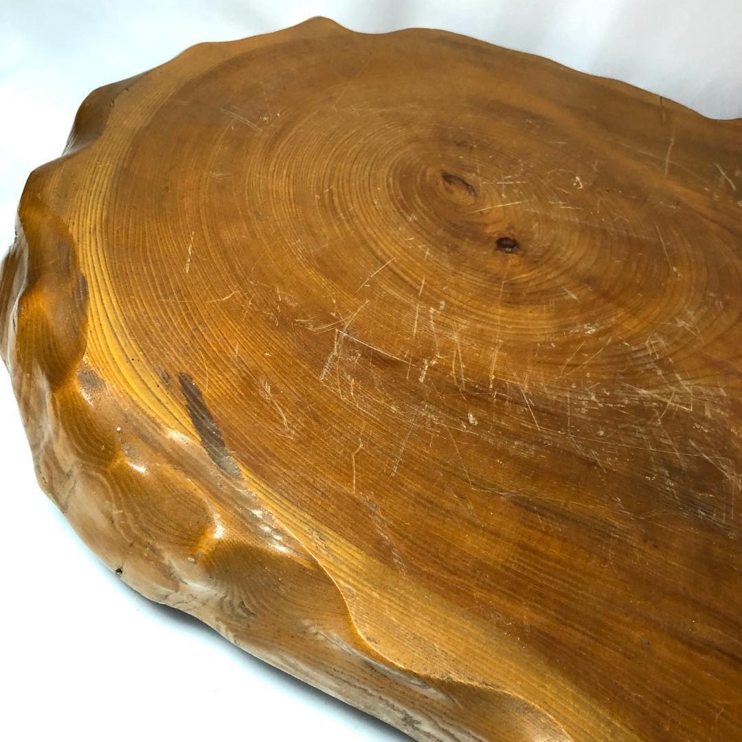 盆栽台、華台　花台　盆栽卓　飾り台　天然木 　75㎝、10.4kg