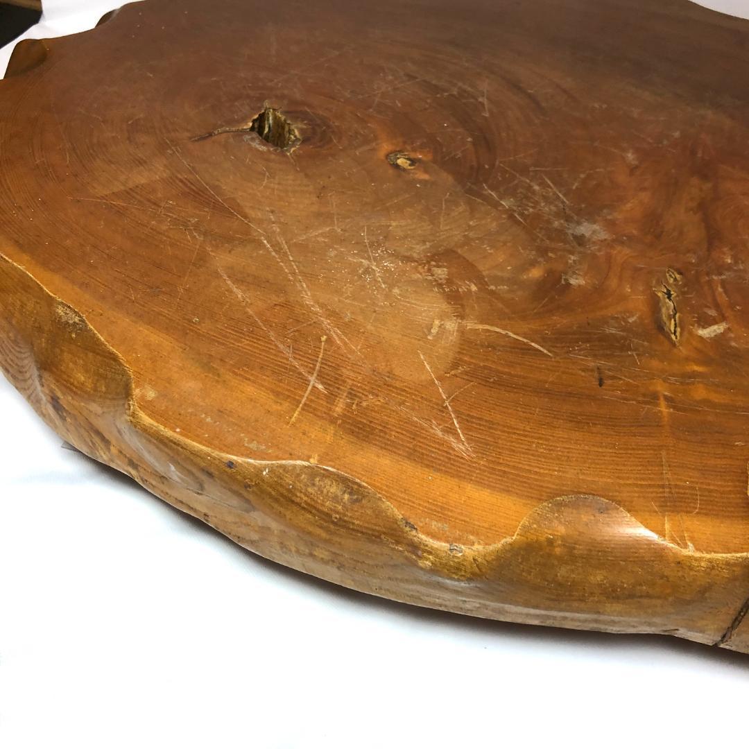 盆栽台、華台　花台　盆栽卓　飾り台　天然木 　75㎝、10.4kg