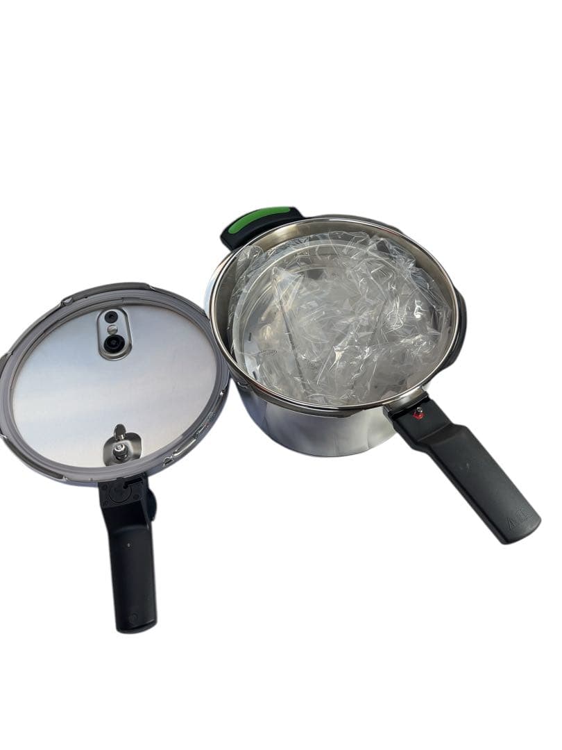 フィスラー 圧力鍋 ビタクイックプラス 4.5L グリーン 未使用品