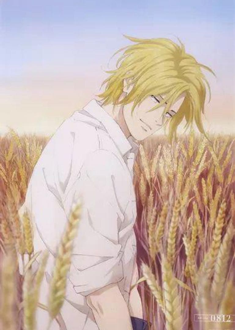 BANANA FISH アッシュ・リンクス 描き下ろしイラストB2ポスター - メルカリ