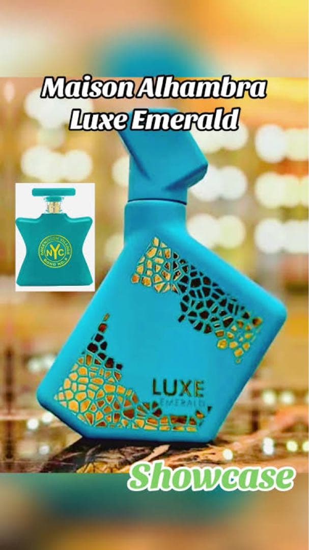 香水(男性用) Maison Alhambra Luxe Emerald