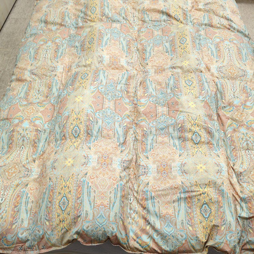 ロマンス小杉羽毛布団ダウン90%1.2kgピンク