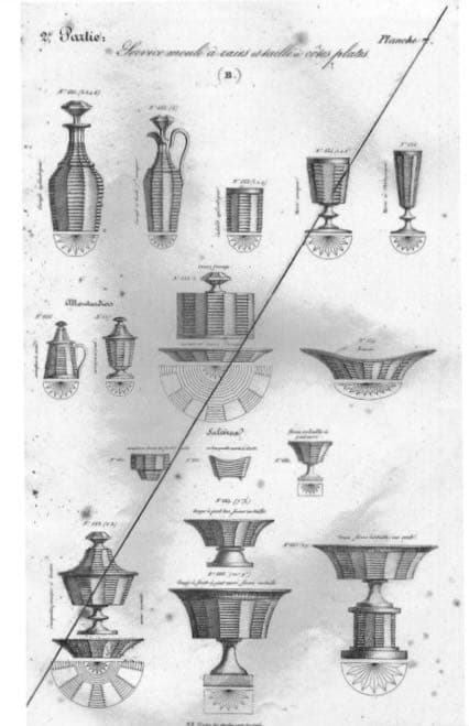 極稀少オールドバカラBACCARATドラジェワール菓子器1840年