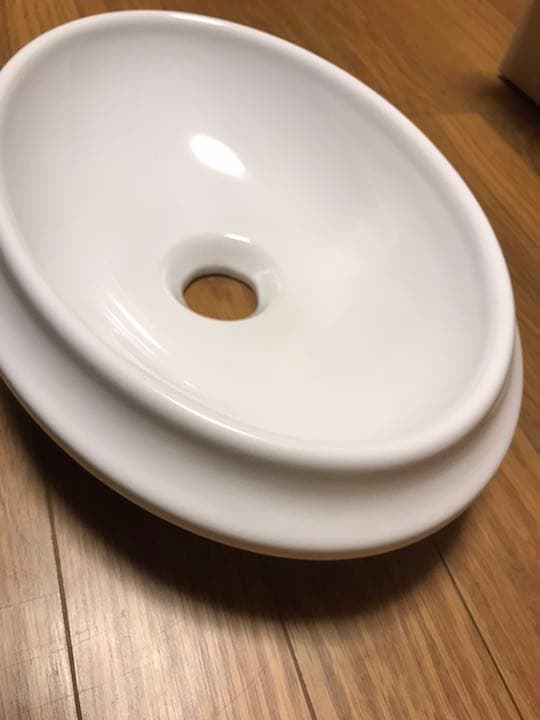 プラン・ド・パリ　手洗いボール　洗面ボール　ホワイト