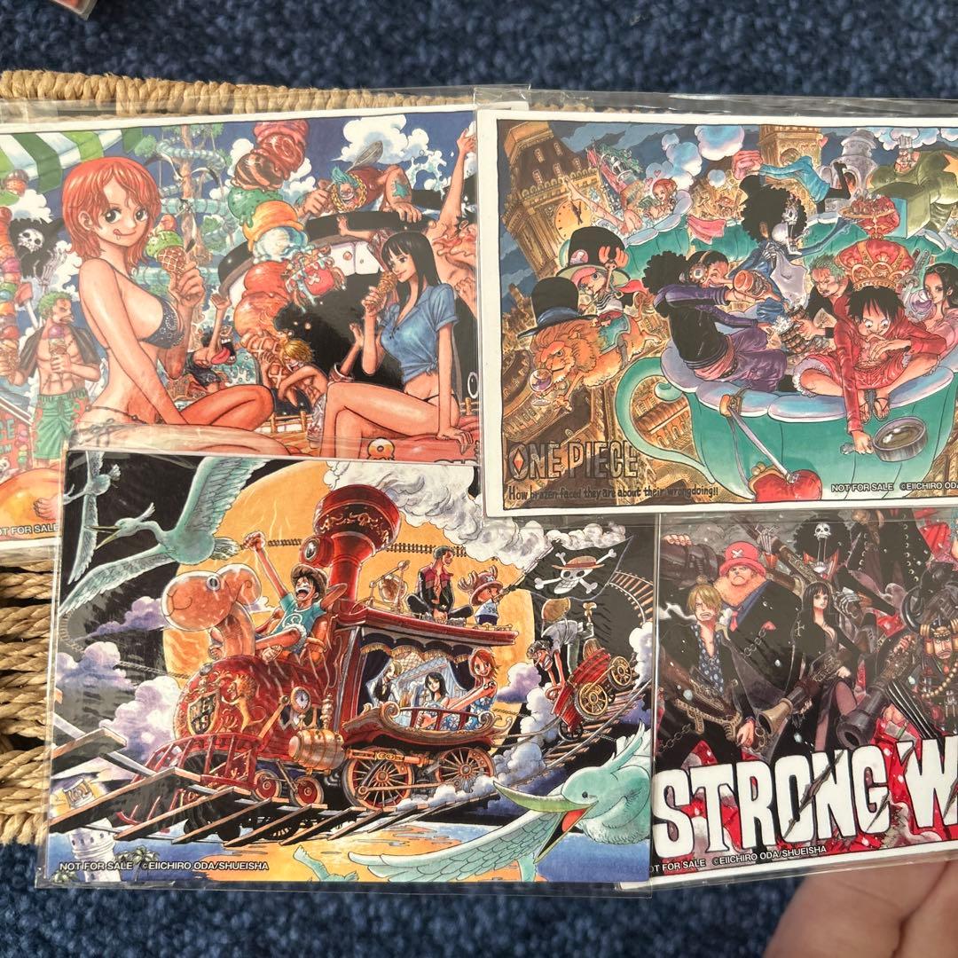 非売品】ONE PIECE 書店販促マグネットシート 36枚