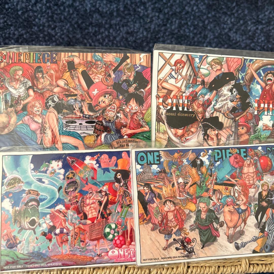 非売品】ONE PIECE 書店販促マグネットシート 36枚