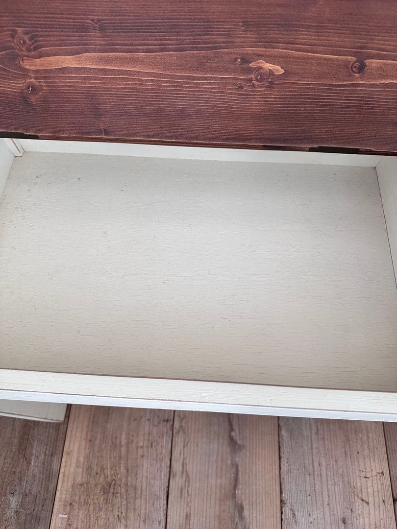 シャビーシック家具/アンティーク家具/キッズ用開閉式デスク/机/カントリー家具