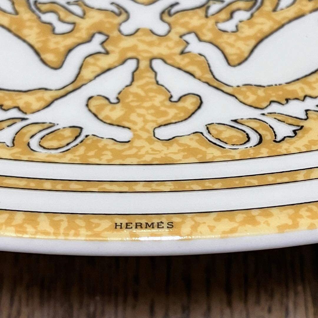 エルメス　アーリーアメリカ　レアサイズ❣️ サービングプレート33cm