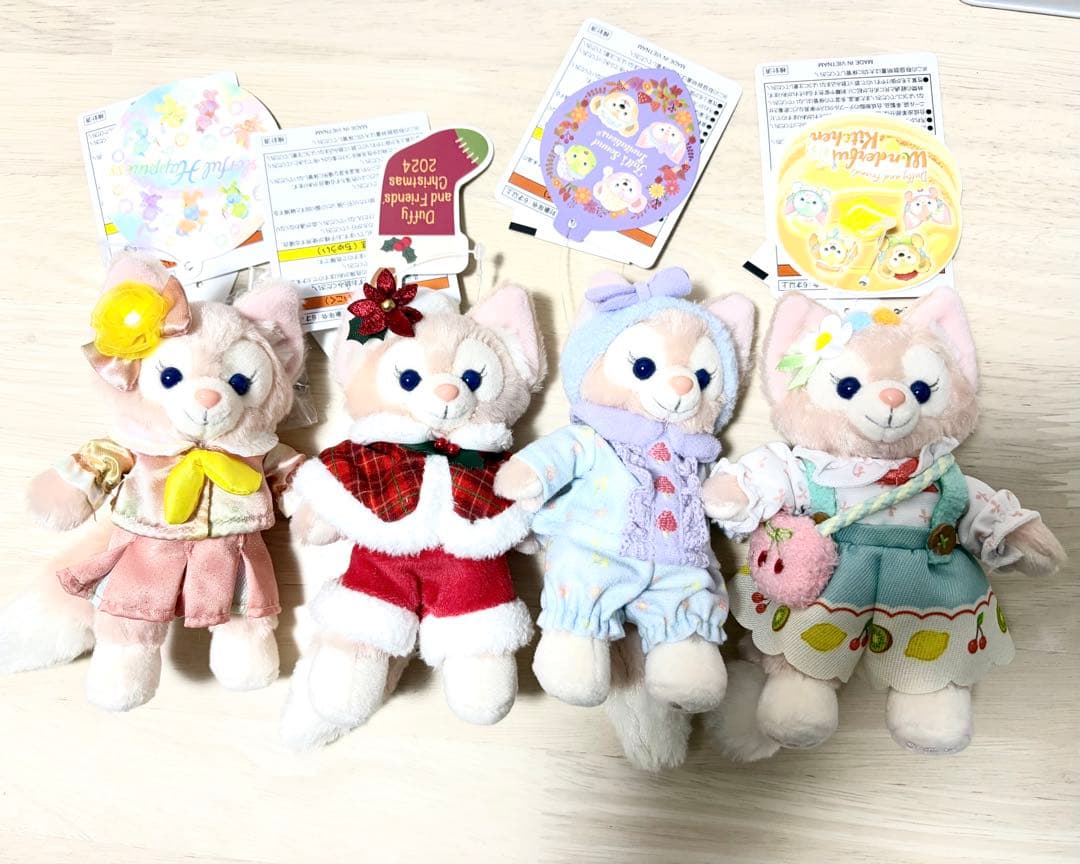 ダッフィー ＆フレンズ リーナベル ぬいぐるみバッジセット ディズニー