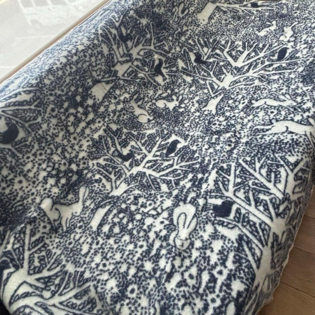 【レア】ミナペルホネン クリッパン ブランケット 10周年限定品 毛布 L