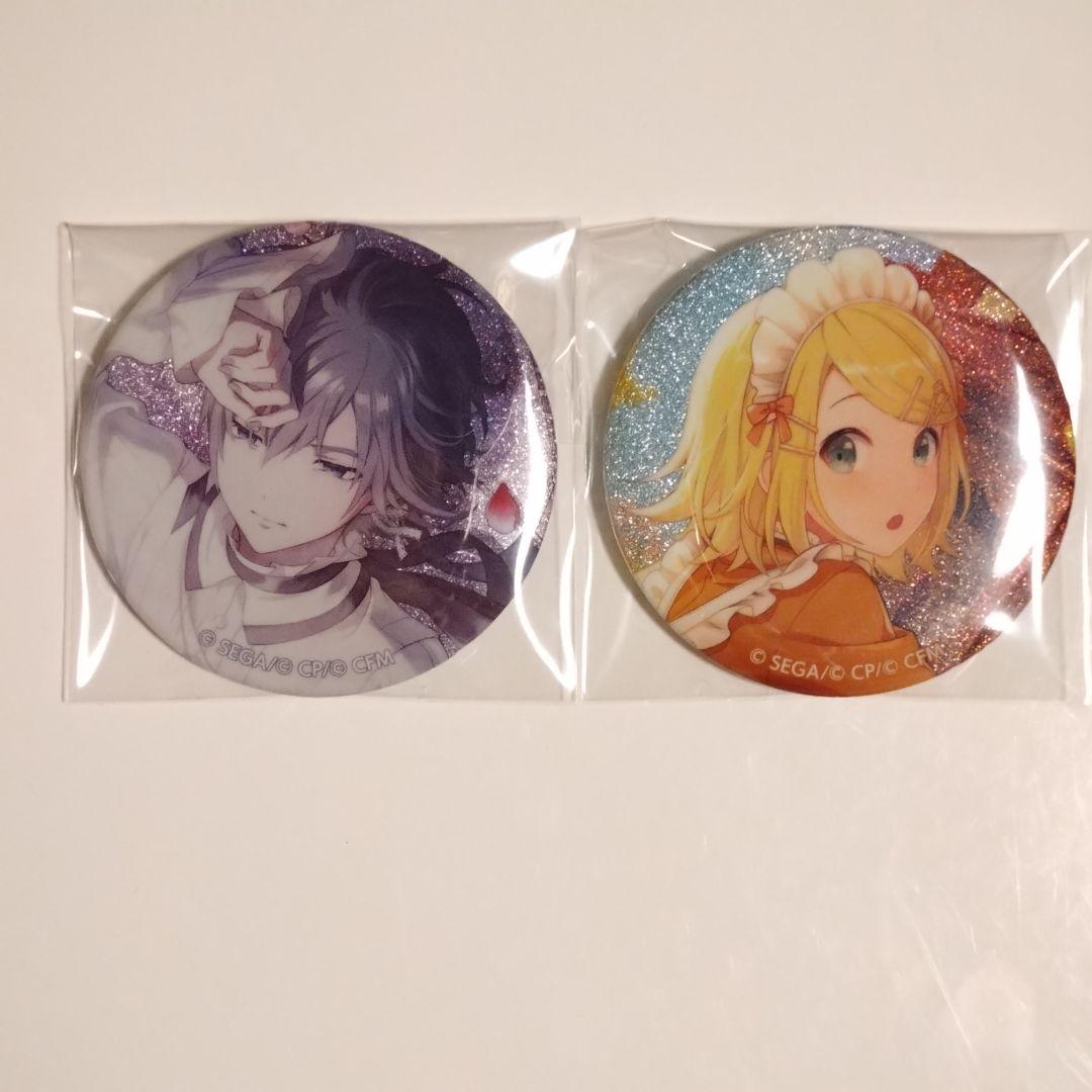 プロセカ 鏡音リン KAITO グリッター缶バッジ 48c - メルカリ